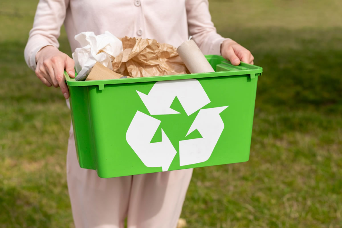 How can I reuse or recycle … brown paper?